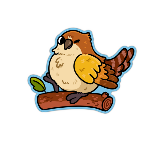 Bird Textured Stickers
