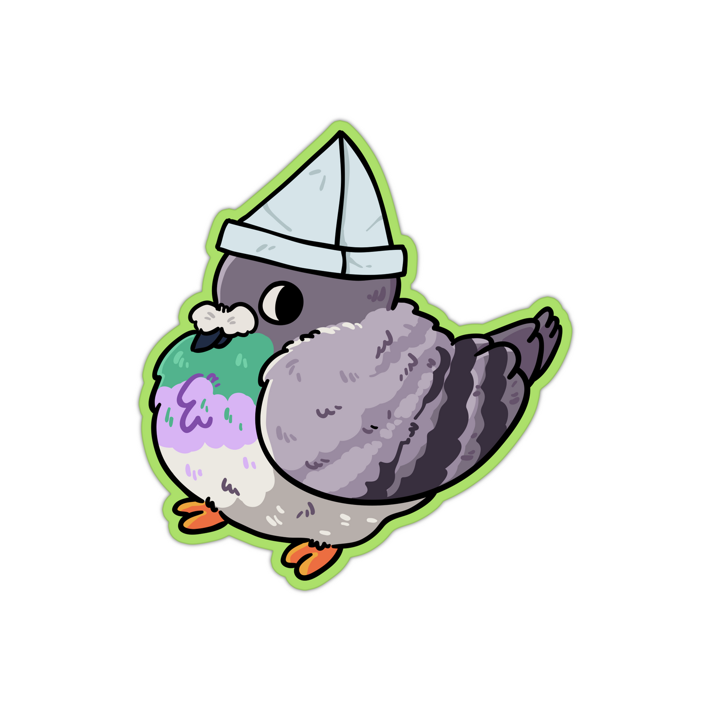 Bird Textured Stickers