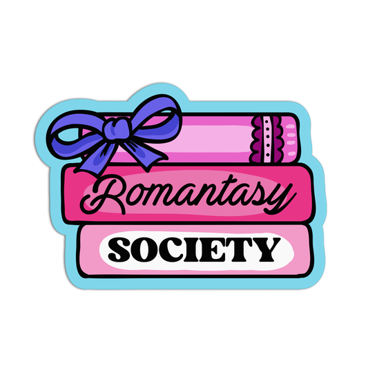 Romantasy Society Books And Reading Stickers