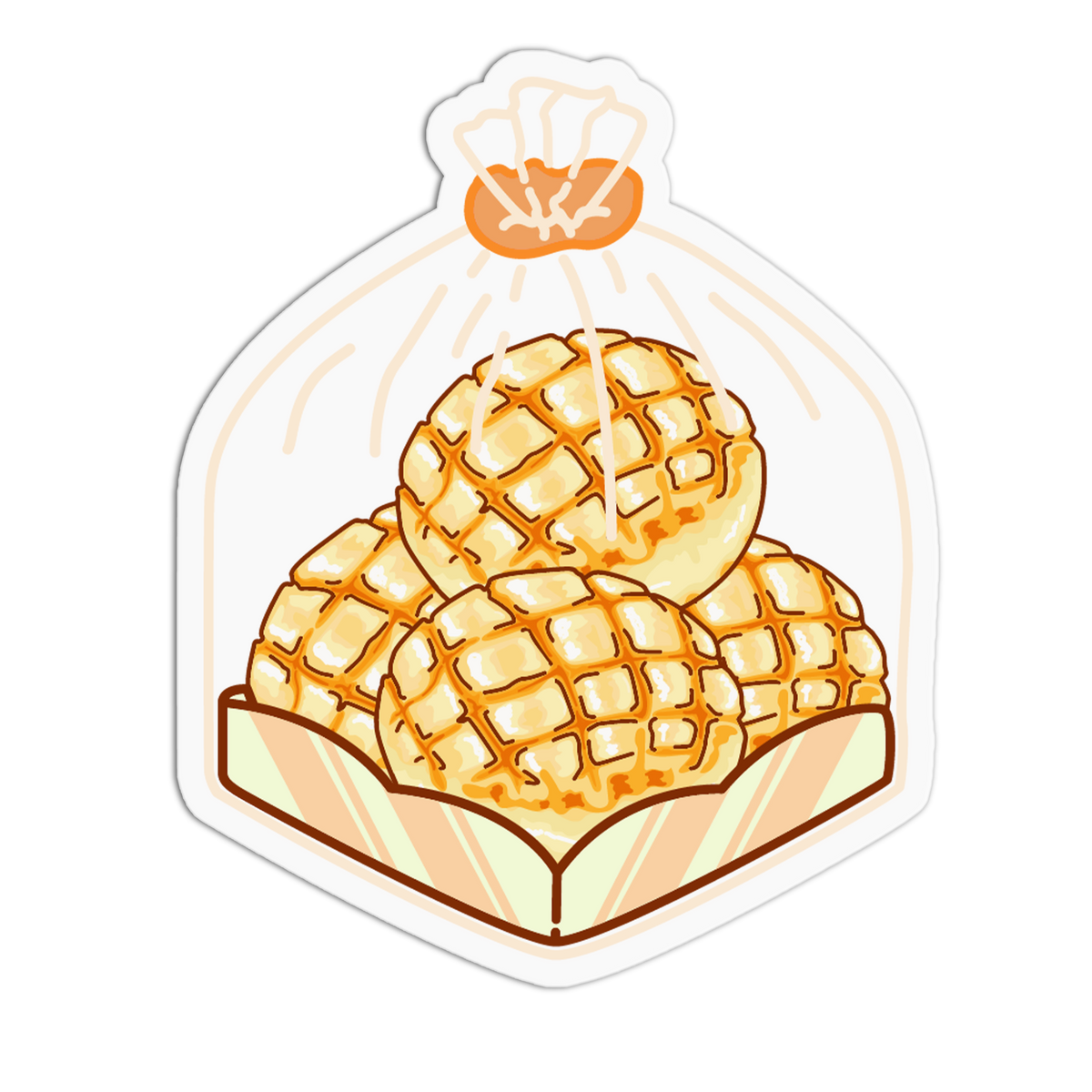 Melon Pan BreadTalk Sticker