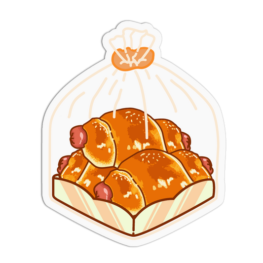 Sausage Roll BreadTalk Sticker