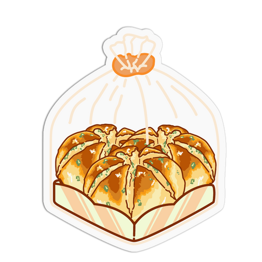 Garlic Bun BreadTalk Sticker