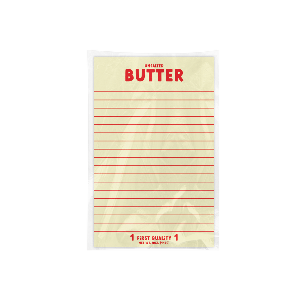 Lined Butter Memo Pad A7 – The Stkr Store