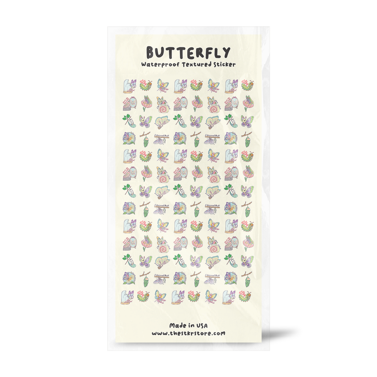 Butterfly Sticker Sheet
