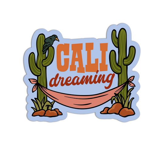 Western Dream Cali Desert Sticker