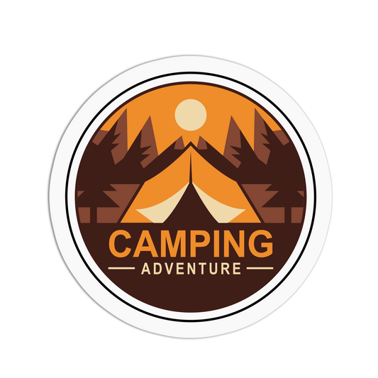 Lamberjack for the Adventurer - Camping Series Stickers