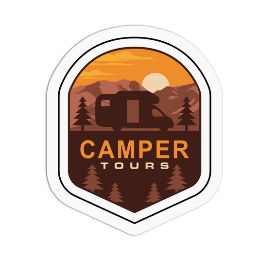 Camper Tours - Camping Series Stickers