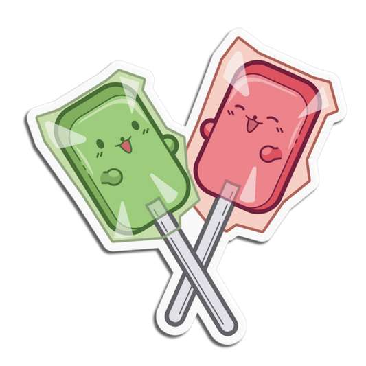 Twin Pop Candies Sticker