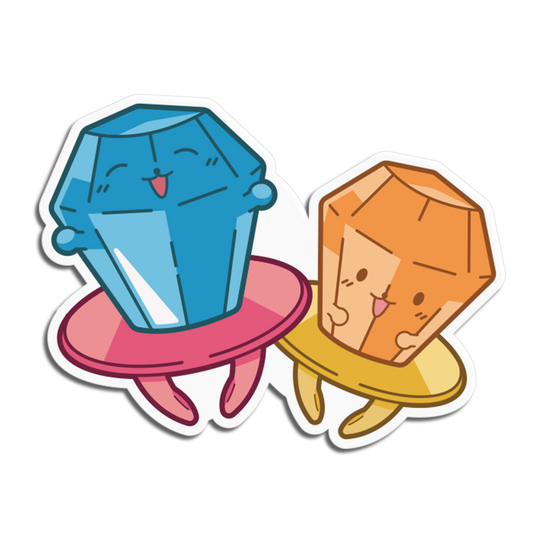 Gem Ring Candies Sticker