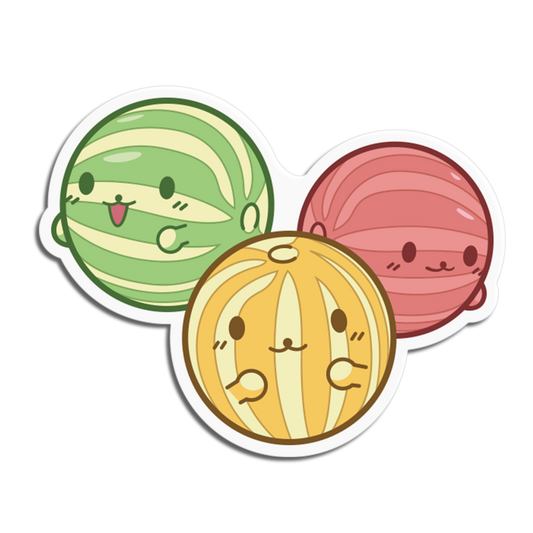 Striped Ball Candies Sticker
