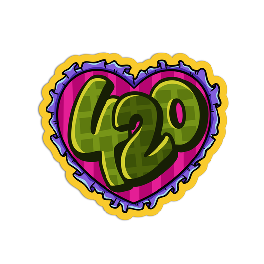 420 Canna Stickers
