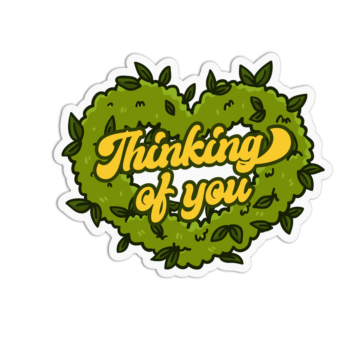 Thinking Of You Canna Series Stickers - The Stkr Store