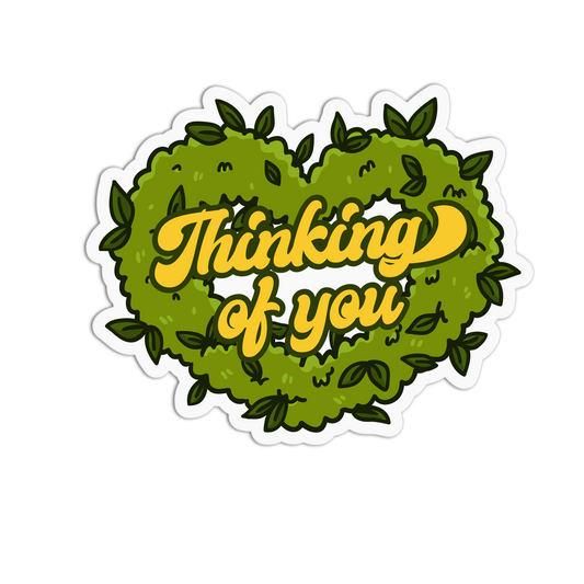 Thinking Of You Canna Series Stickers