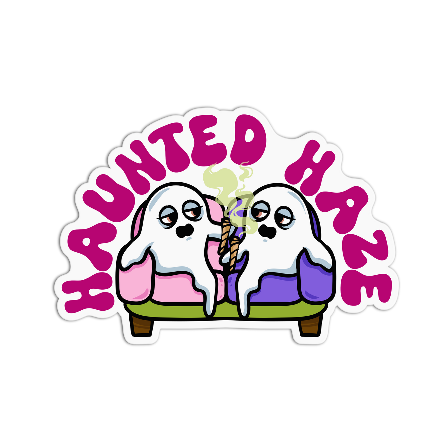 Haunted Haze Canna Series Stickers