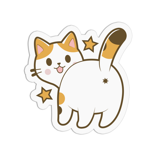 Cat Butt - Cat Series Sticker