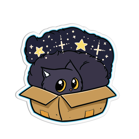 Midnight Cats Stickers