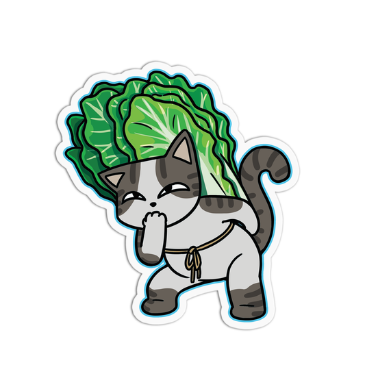 Romaine Cats Stickers