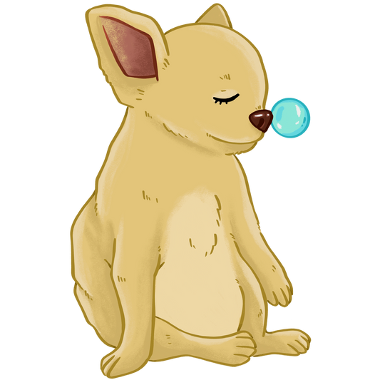 Sleeping Chihuahua Stickers