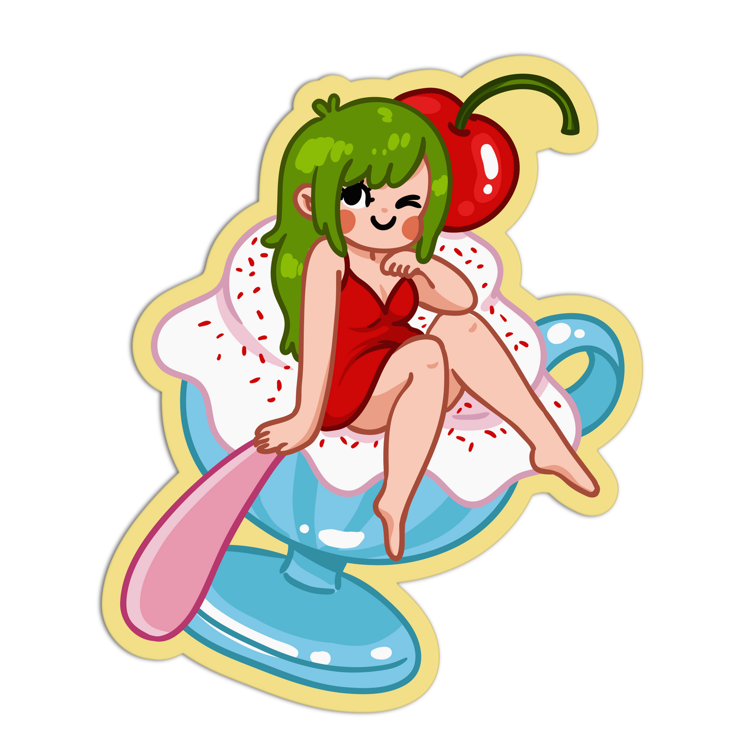 Cherries Sticker