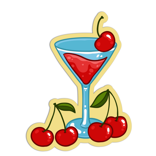Cherries Sticker
