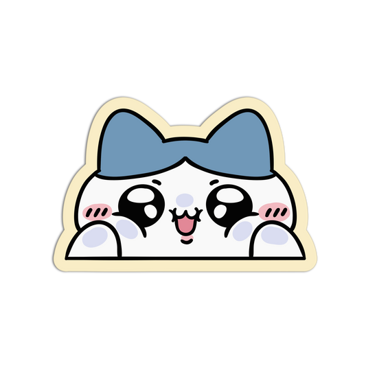 Peeking Cat Chiikawa And Friends Sticker