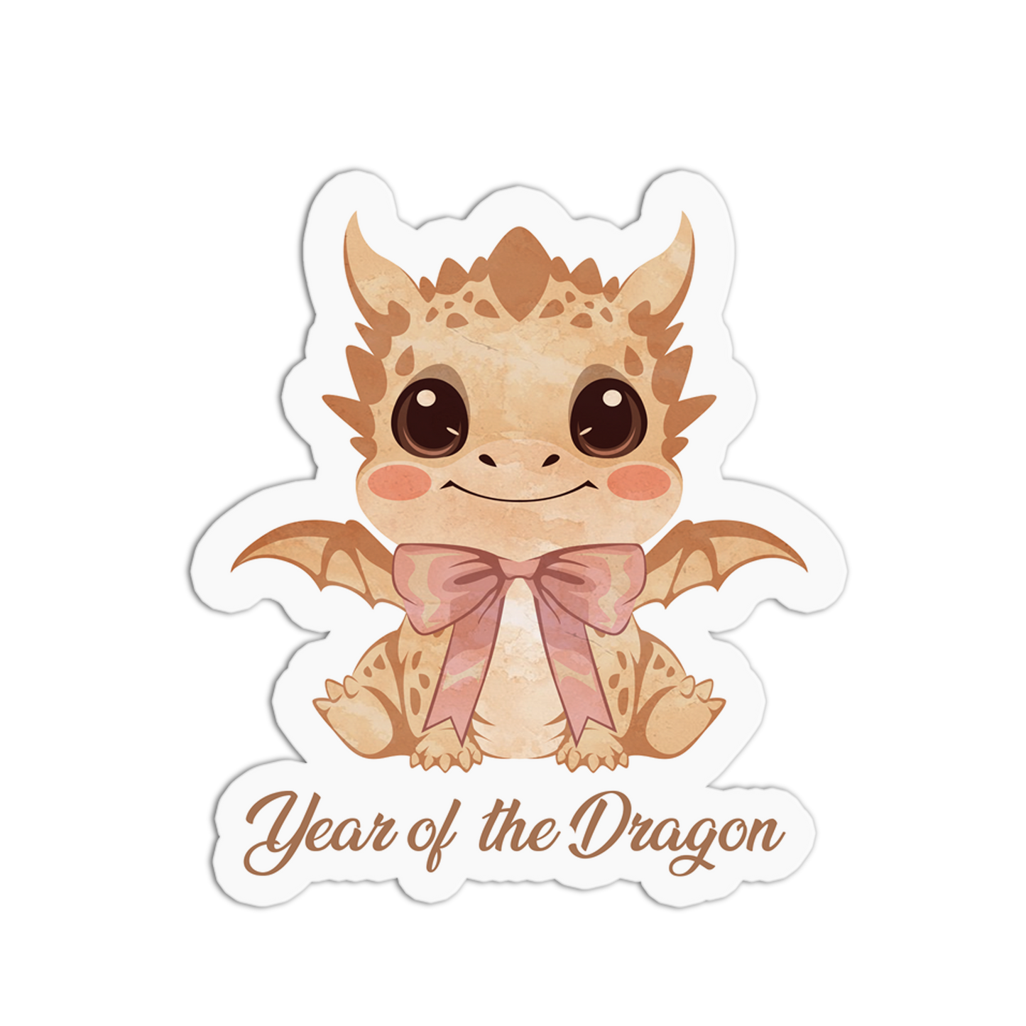 Year of the Dragon - Coquette Chinese Zodiac Sticker