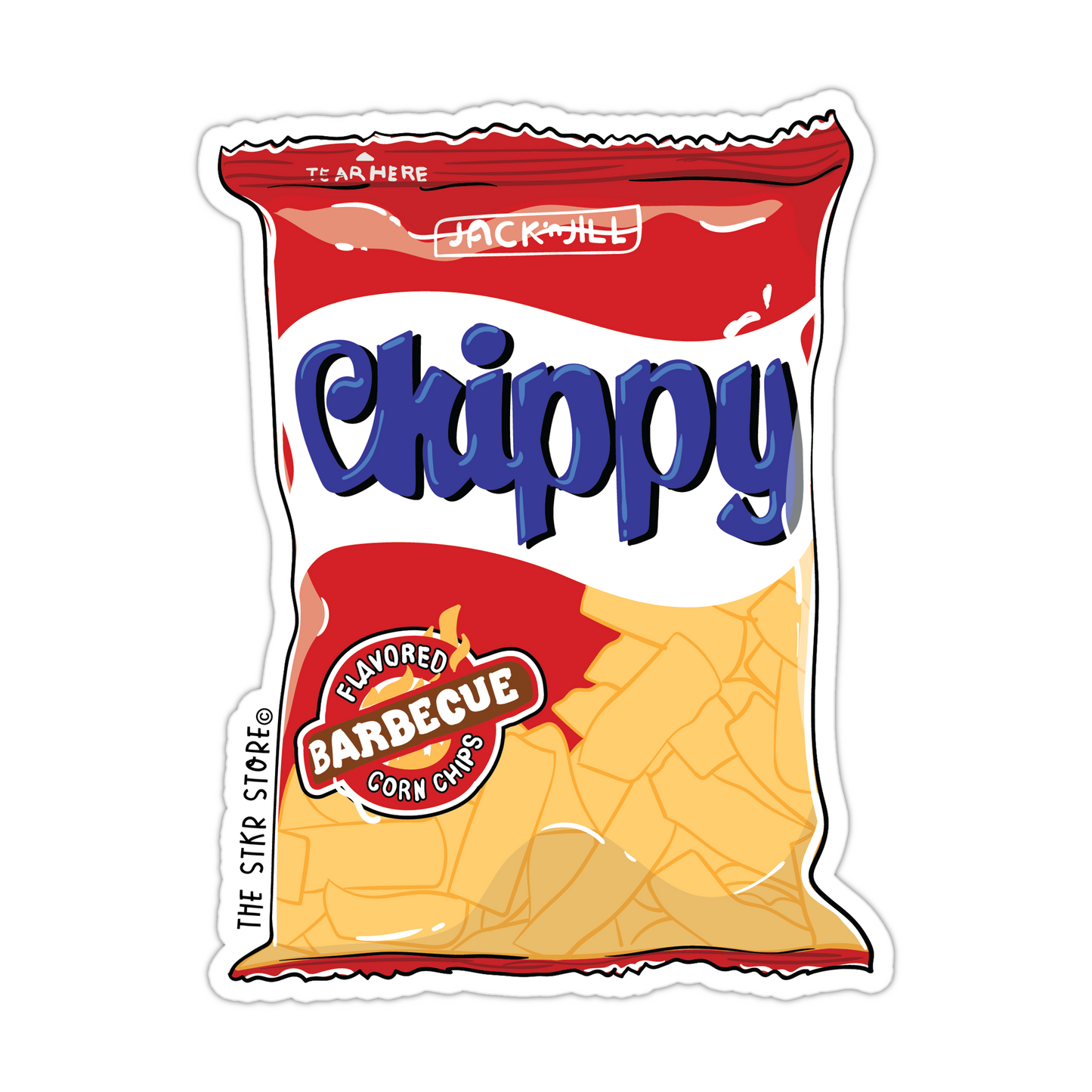 Chippy Filipino Snacks Sticker