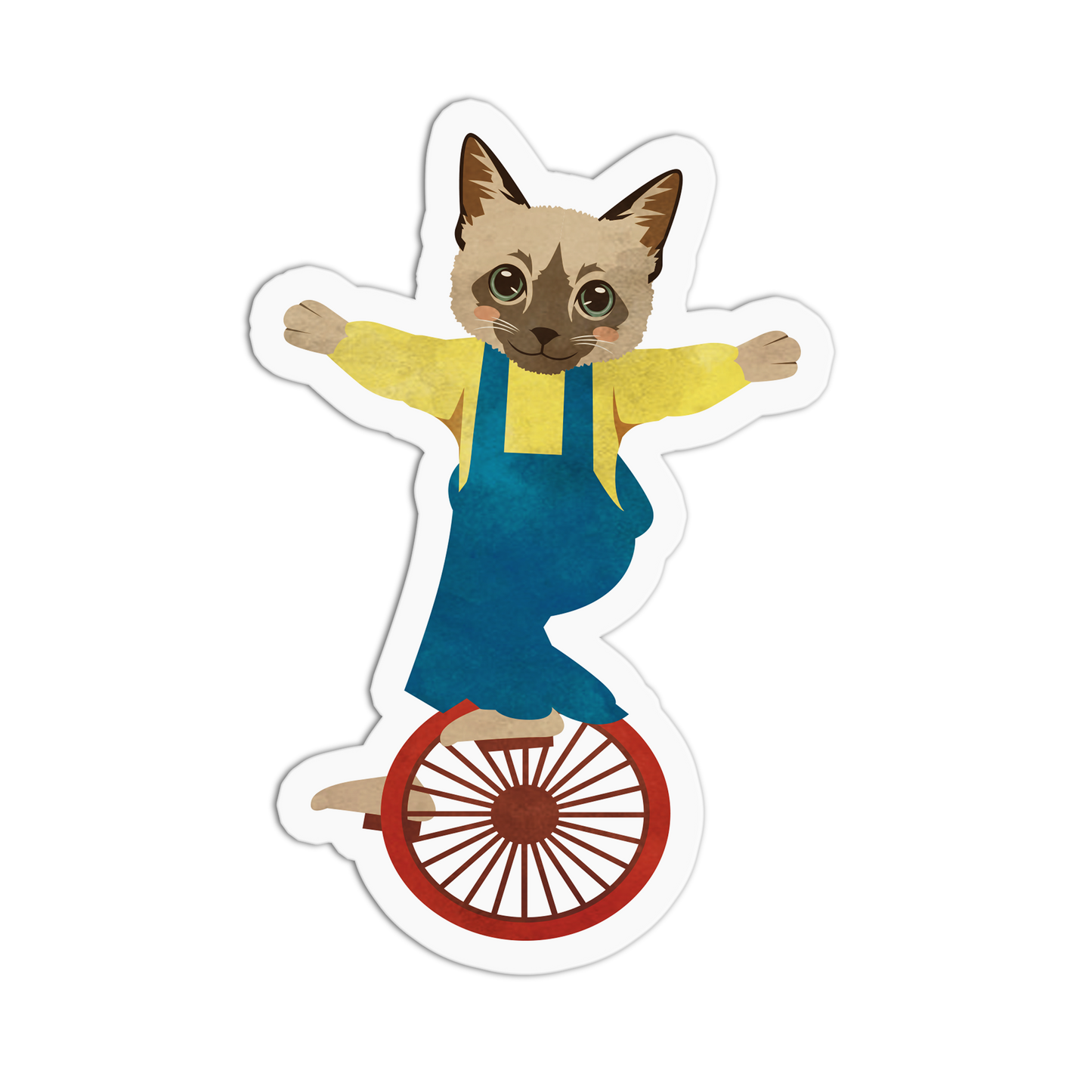 Unicycle Cat