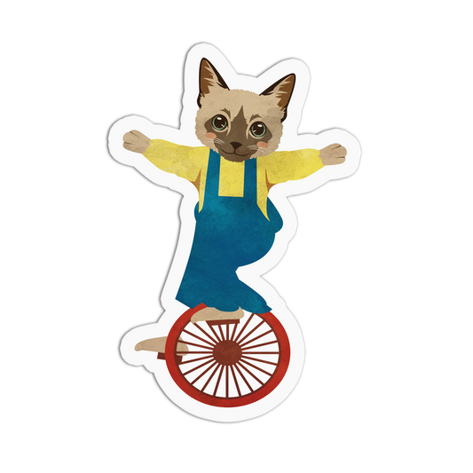 Unicycle Cat