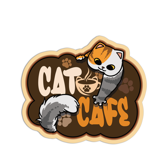Coffee Cat Stickers