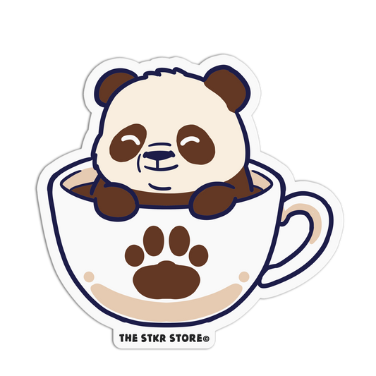 Mocha Dip - Coffee Bear Sticker (Copy) - The Stkr Store