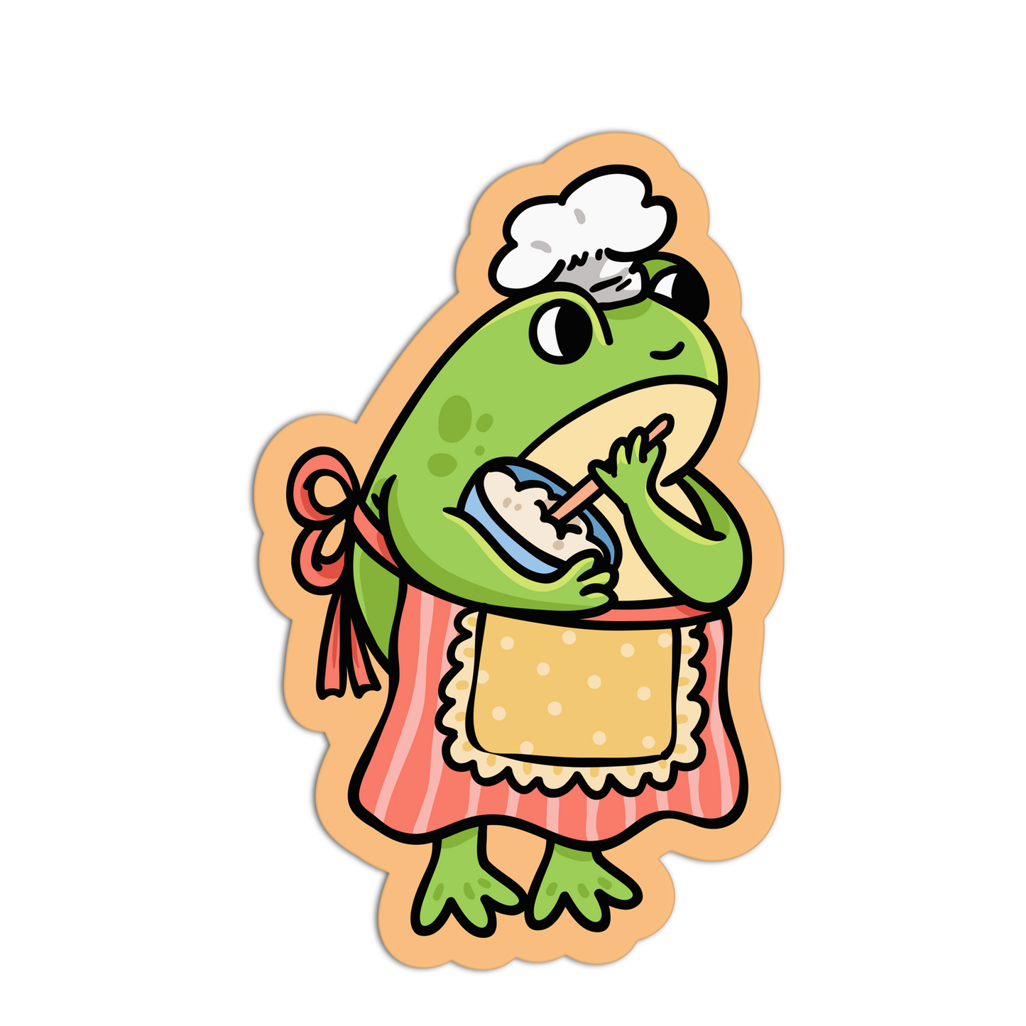 Taster Frog - Coquette Baking Stickers