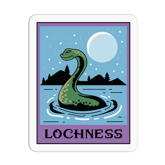 Loch Ness - Cryptid Tarot Stickers