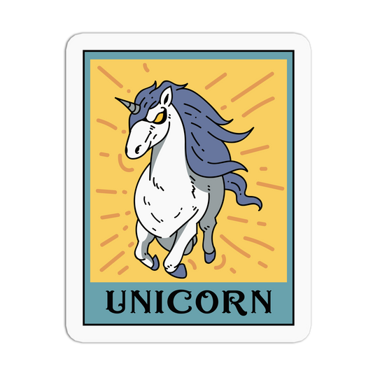 Unicorn - Cryptid Tarot Stickers