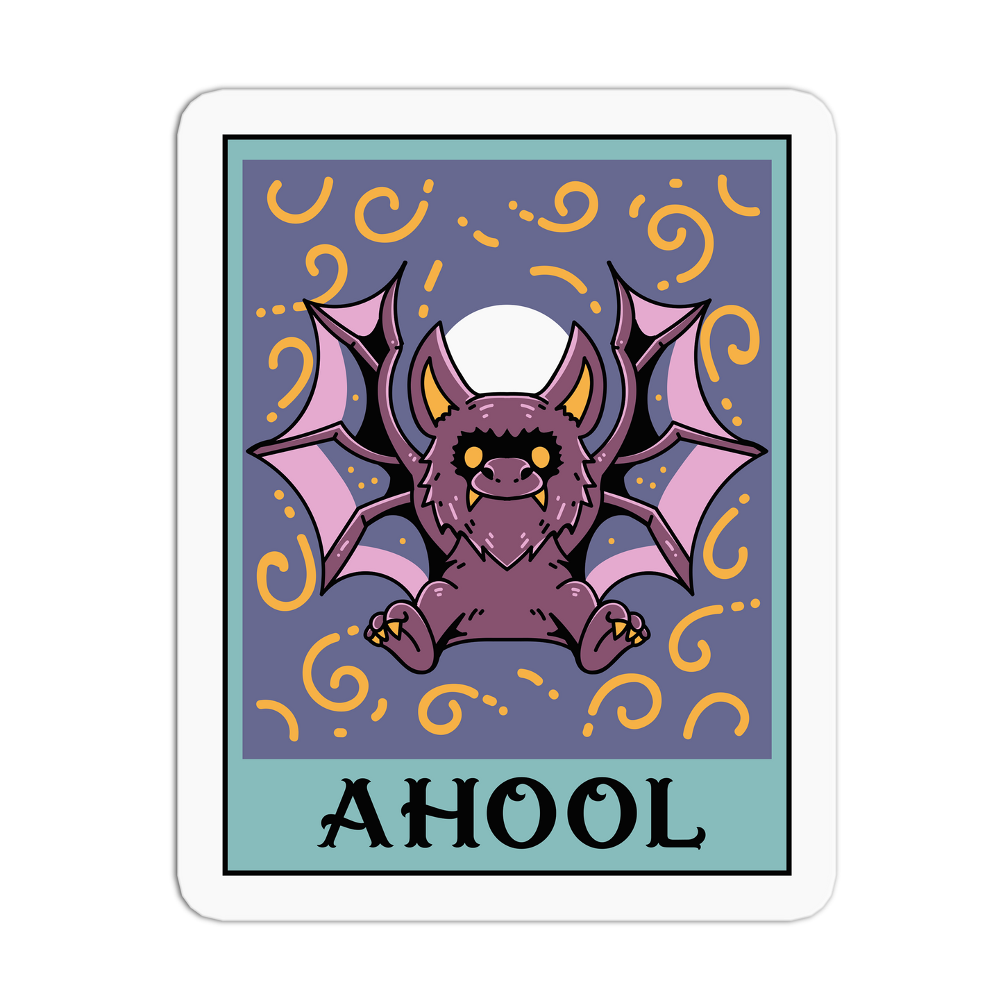 Ahool - Cryptid Tarot Stickers - The Stkr Store