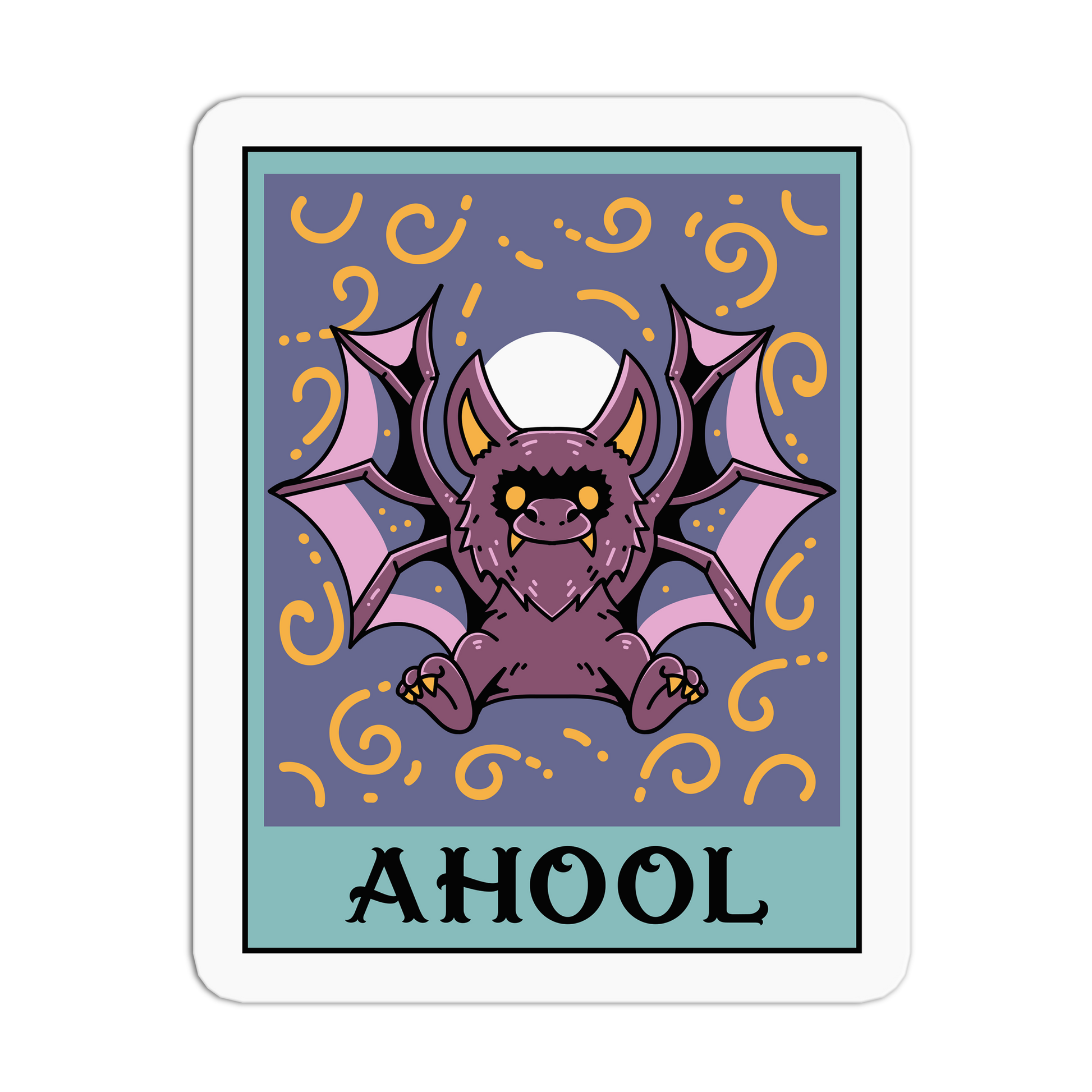 Ahool - Cryptid Tarot Stickers - The Stkr Store