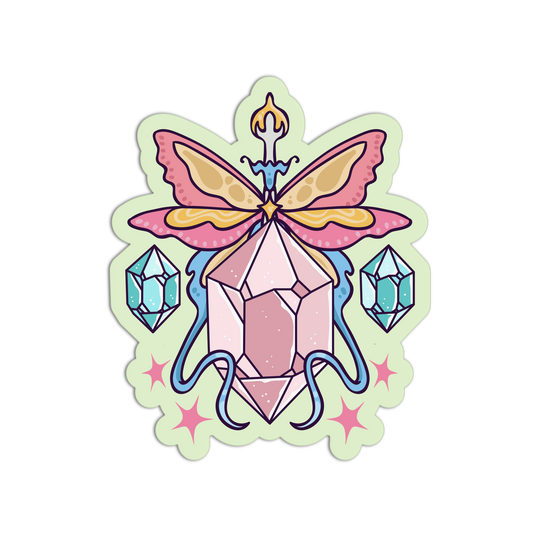 Fairy Wings - Crystal Energy Sticker