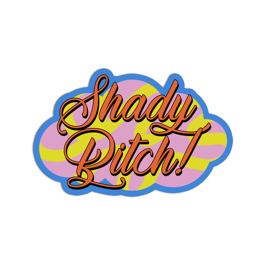 Shady Bitch Curse Word Stickers
