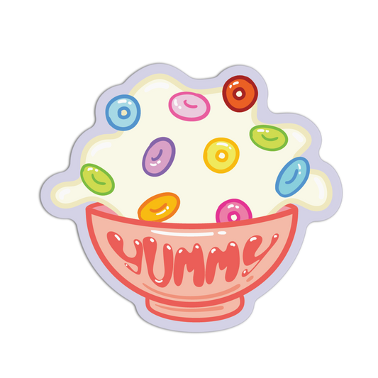 Yummy Cereal - Cute Cereals Stickers - The Stkr Store