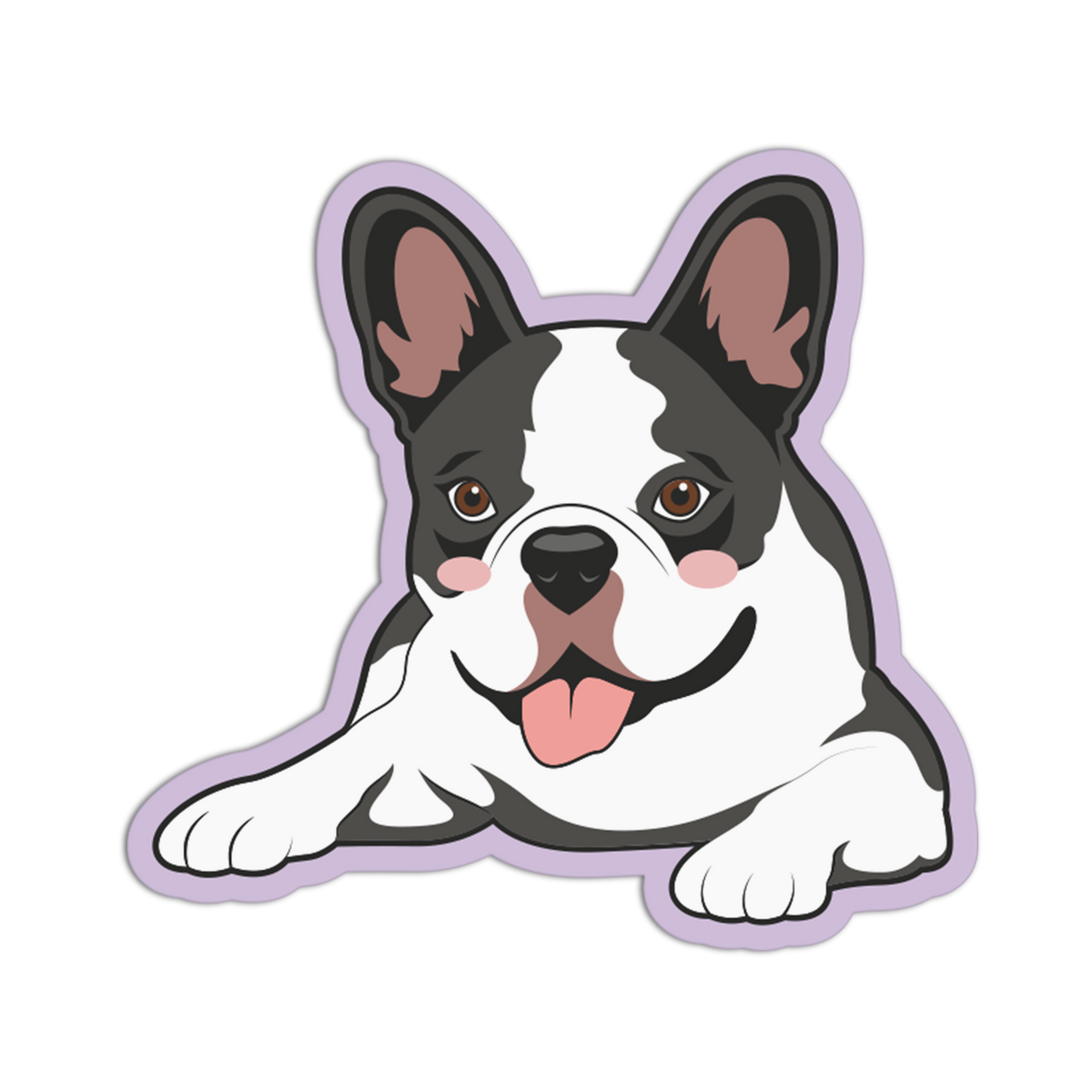 French Bulldog Cute Dog Sticker