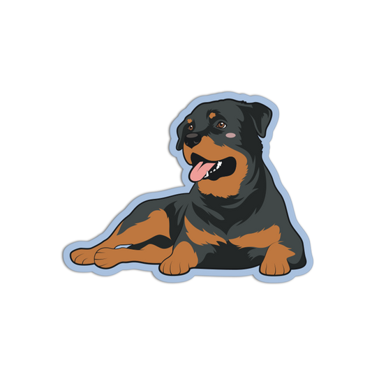 Rottweiler Dog Cute Dog Sticker