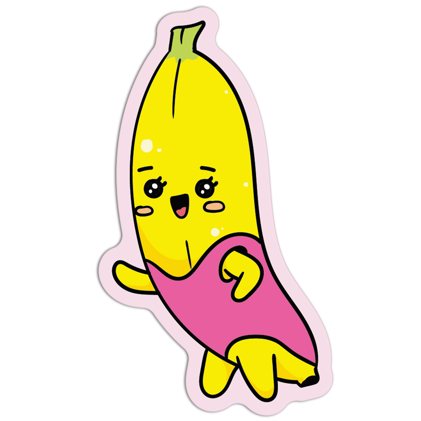 Banana Cute Fruit Sticker