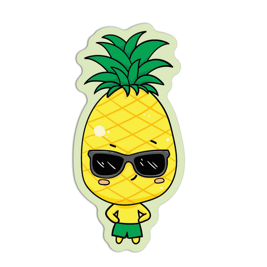 Pineapple Cute Fruit Sticker