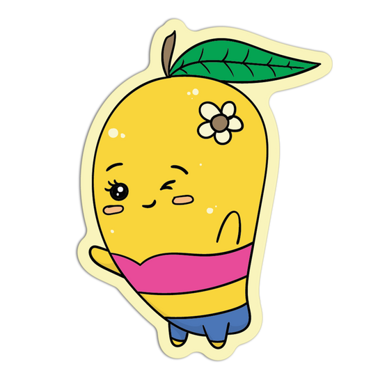 Mango Cute Fruit Sticker