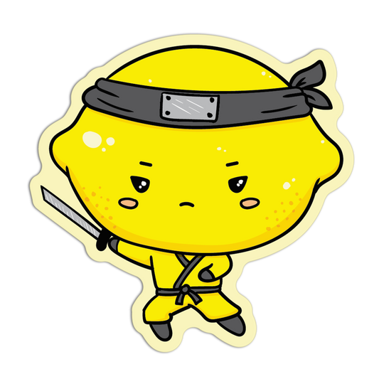 Lemon Cute Fruit Sticker
