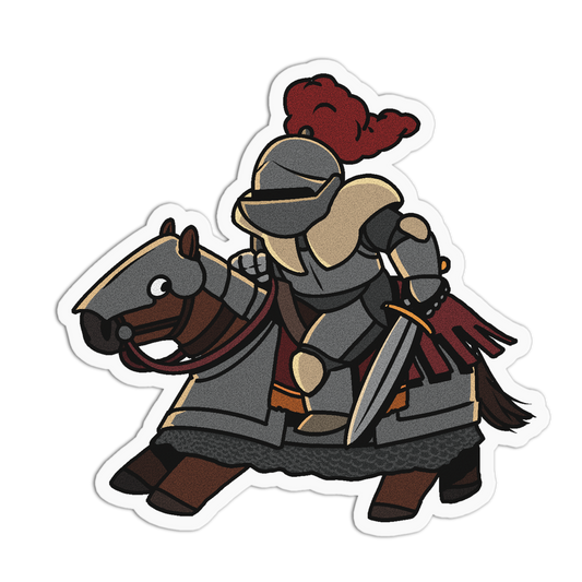 Pony Sentinel Cute Knights Sticker