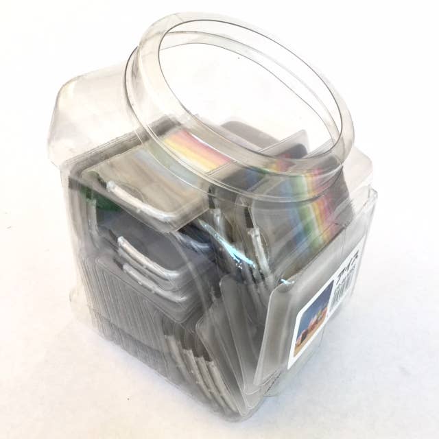 Mini Pencils in Card in Tub Display