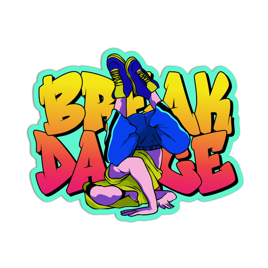 Break Dance Stickers