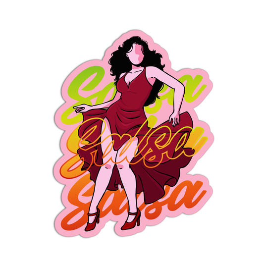 Salsa Dance Stickers
