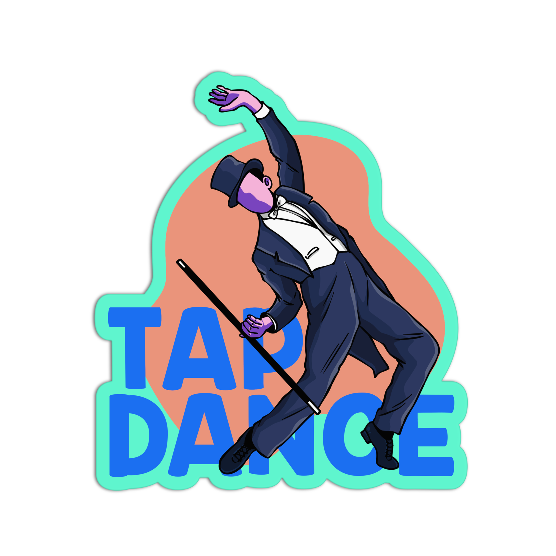 Tap Dance Stickers